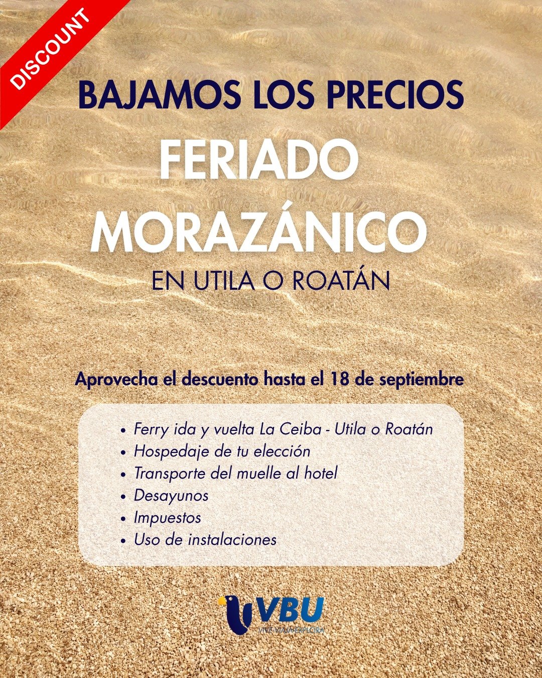 Feriado Morazánico con descuento hasta el 18 de septiembre8